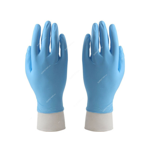 Ameriza Medical Examination Glove, Gorilla Nitro I, Nitrile, L, Blue, 100 Pcs/Pack