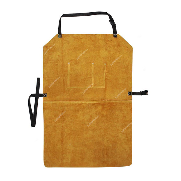 Empiral Welding Apron, Suede Leather, Universal, Gold