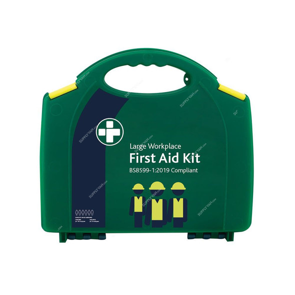 Reliance Medical Large Workplace First Aid Kit, FA-348, Green, 188 Pcs/Kit