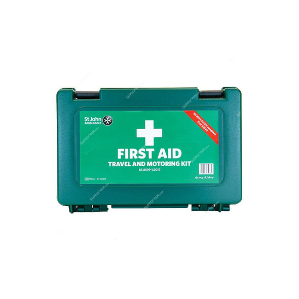 Reliance Medical Travel/Motoring Workplace First Aid Kit, FA-F30663, Green, 14 Pcs/Kit