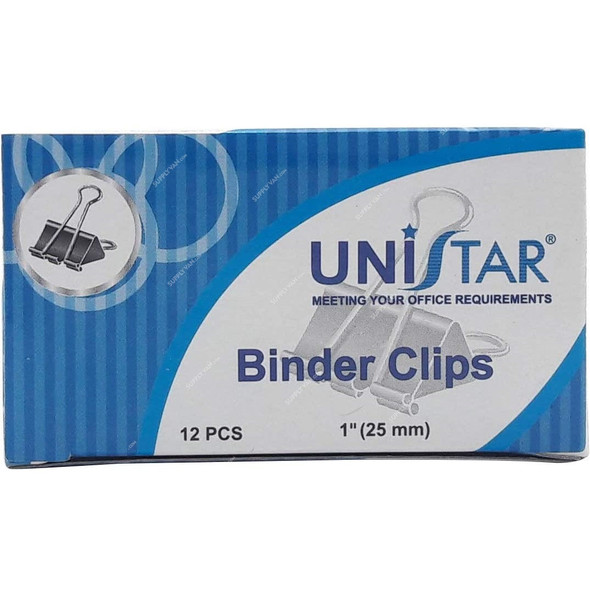 Unistar Binder Clip, 25MM