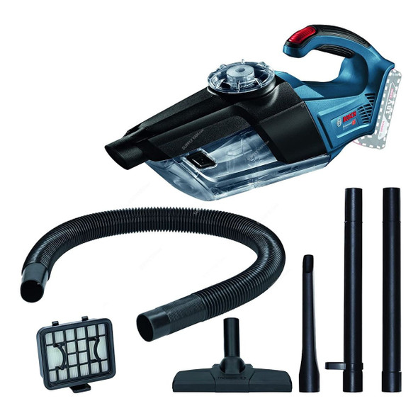 Bosch Professional Cordless Vacuum Cleaner, GAS-18V-1, 18V, 0.7 Ltr