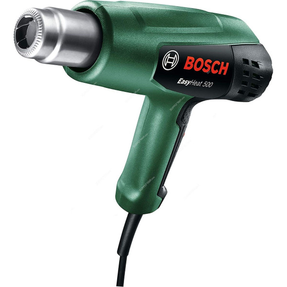 Bosch EasyHeat 500 Heat Gun, 1600W, 300 to 500 Deg.C