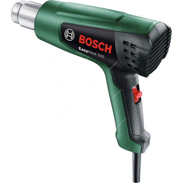 Bosch EasyHeat 500 Heat Gun, 1600W, 300 to 500 Deg.C