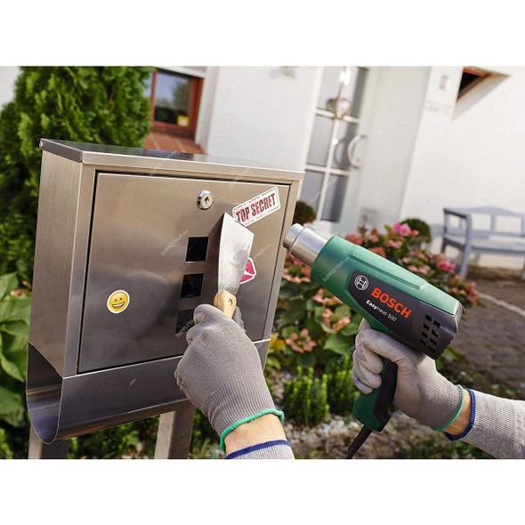 Bosch EasyHeat 500 Heat Gun, 1600W, 300 to 500 Deg.C