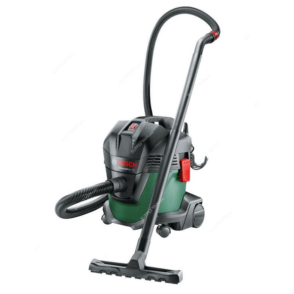 Bosch Universal Wet and Dry Vacuum Cleaner, Vac-15, 1000W, 15 Ltrs, 