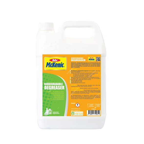 Mr Mckenic Biodegradable Degreaser, DR8209-P5, 5 Ltrs