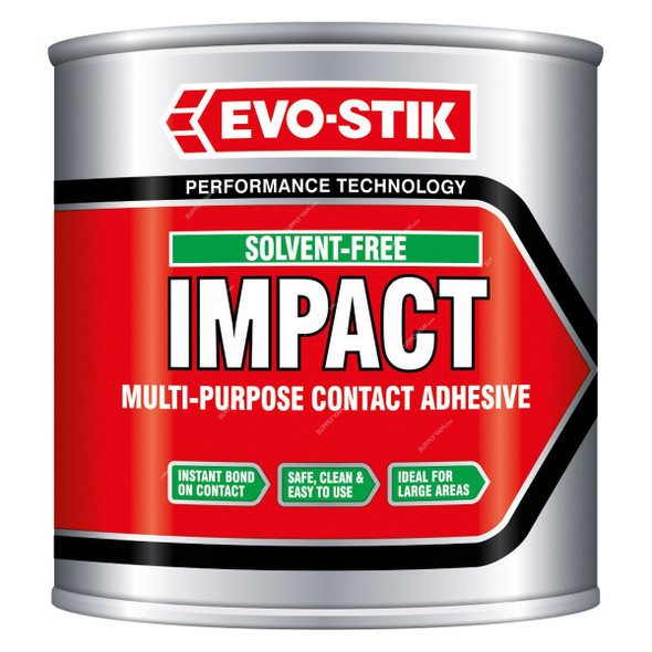 Evo-Stik Impact Solvent-Free Contact Adhesive, 30812362, 250ML