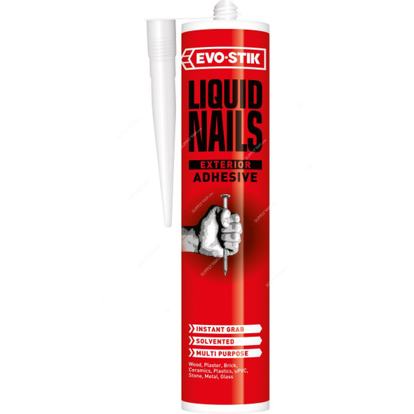 Evo-Stik Liquid Nails Exterior Adhesive, 30811457, 290ML