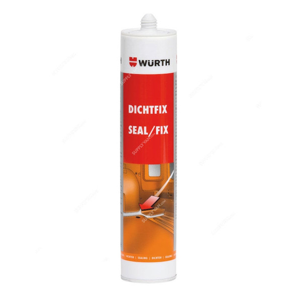 Wurth Dichtfix MS Polymer Sealant, 310ML, White