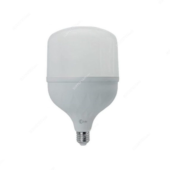 Levin T Type LED Bulb, 10565, 30W, E27, IP20, 3000 LM, 6500K, Cool Daylight