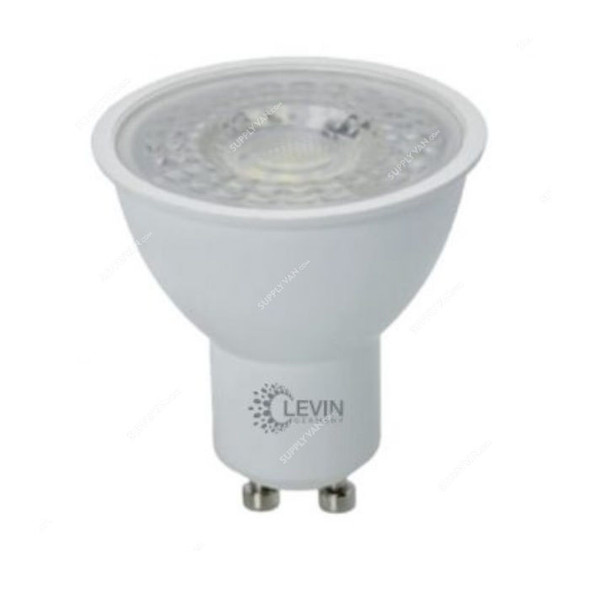 Levin LED Halogen Lamp, 10830, 6W, GU10, IP20, 530 LM, 3000K, Warm White