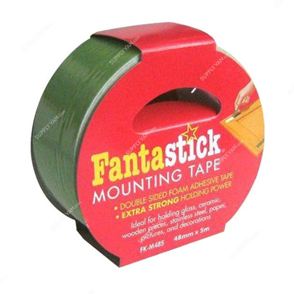 Fantastick Mounting Tape, FK-M485, 5 Mtrs Length x 2 Inch Width, White