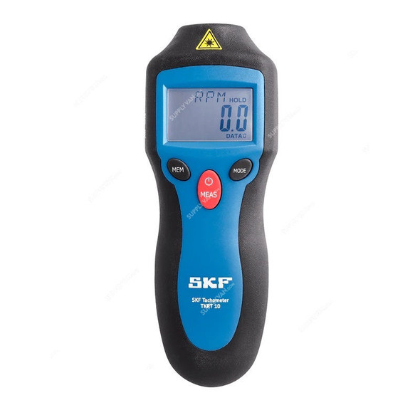 Skf Digital Tachometer, TKRT-10, IP40, 0.1 to 10000 RPM