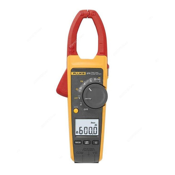 Fluke True RMS AC/DC Clamp Meter, 375, 600V