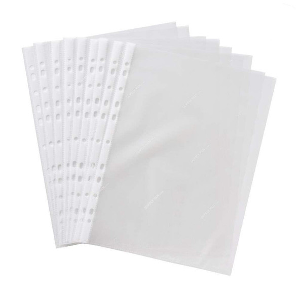 Maxi Sheet Protector, A4, 60 Micron, Clear, 100 Pcs/Pack