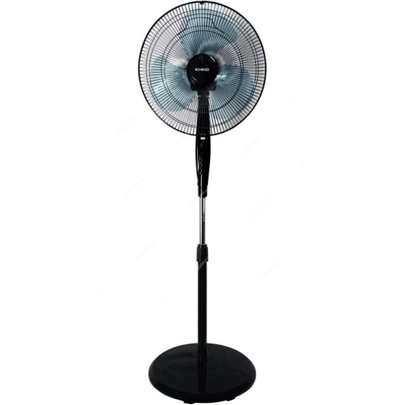 Khind Pedestal Tower Fan, SF16J15, 16 Inch, 50W, Dark Grey