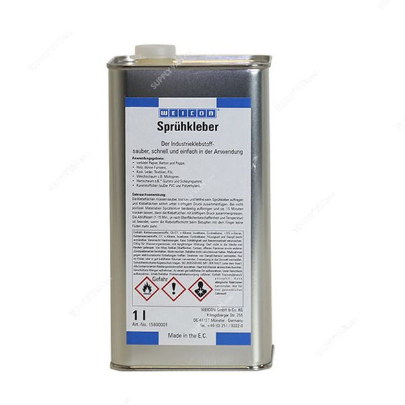 Weicon Adhesive Spray, 15800001, 1 Ltr