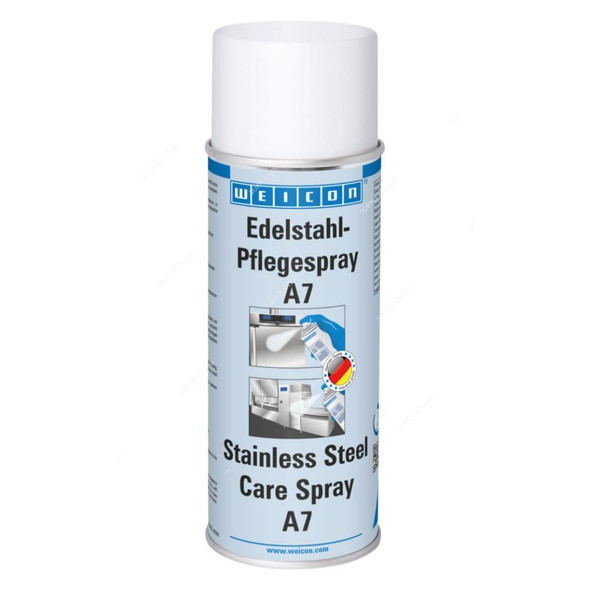 Weicon A7 Stainless Steel Care Spray, 11591400, 400ML