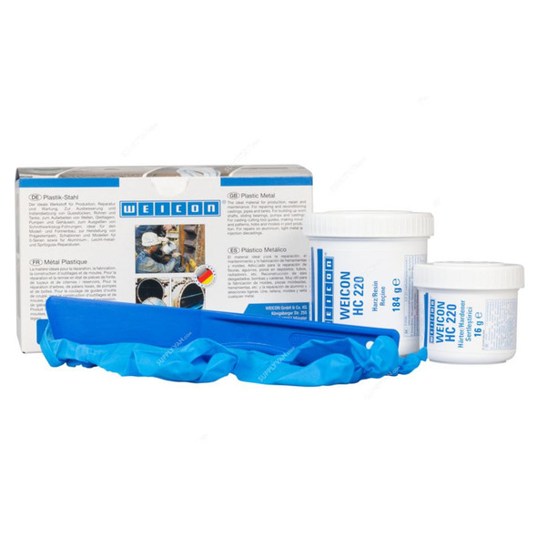 Weicon Ceramic HC 220 Epoxy Resin, 10120005, 500GM