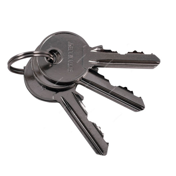 Stanley Keyed Padlock, S742-028, Solid Brass, 20MM