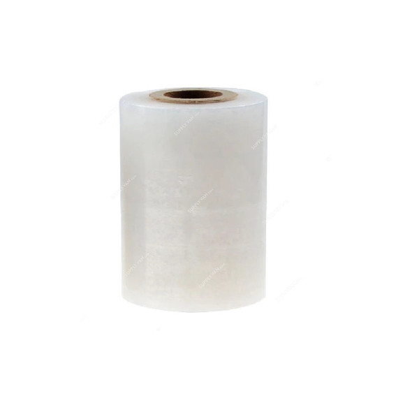 Mini Stretch Film Roll, 18 Micron Thk, 100MM Width, 600GM