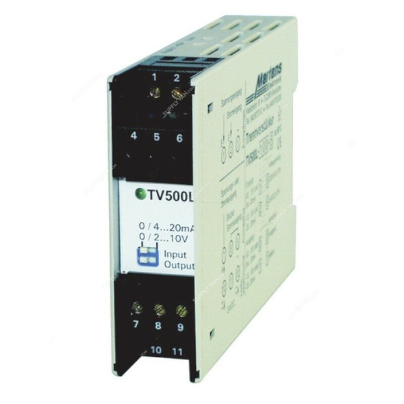 Martens Isolating Signal Converter, TV500L-1-0-0-5, 0 to 20mA