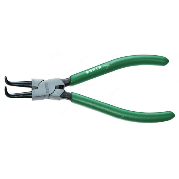 Sata Internal Snap Ring Plier, ST72005ST, Curved, 7 Inch