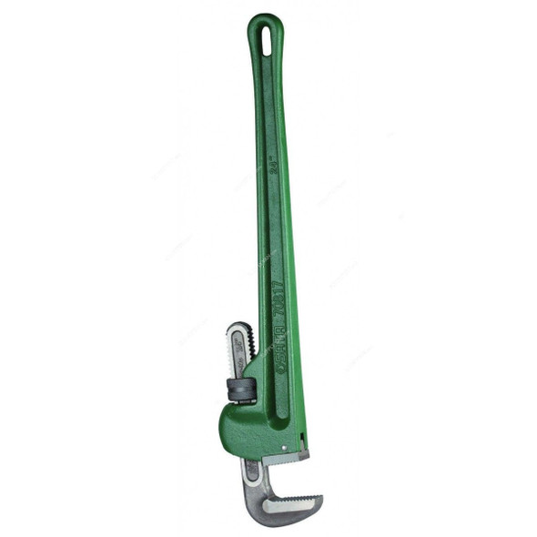 Sata Heavy Duty Pipe Wrench, ST70818ST, Chrome Vanadium Steel, 36 Inch Length