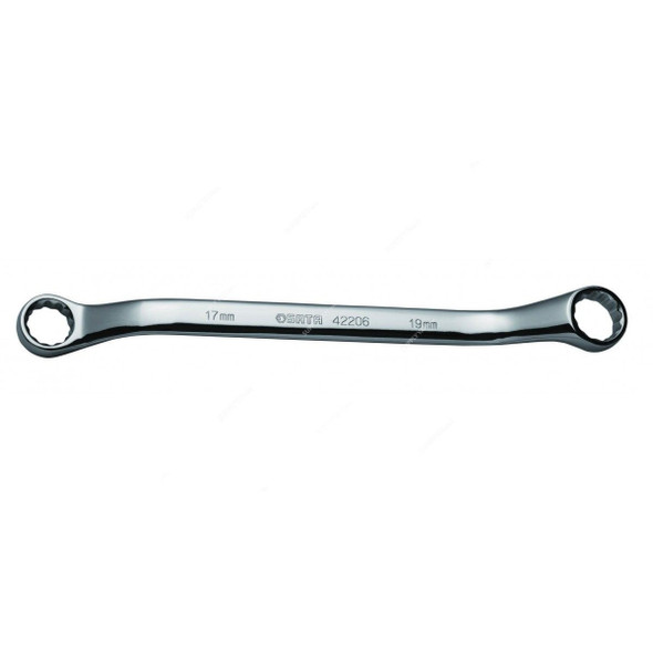 Sata Double Box End Wrench, ST42224SC, 13 x 16mm