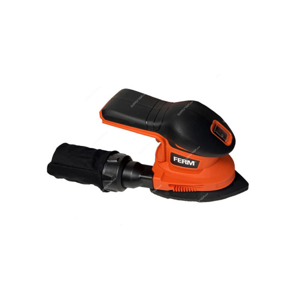 Ferm Cordless Random Orbital Sander, PSM1033, 20V