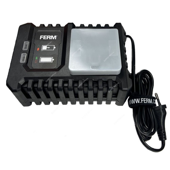 Ferm Lithium Ion Battery Quick Charger Base, CDA1170, 20V, 100-240V, 2A