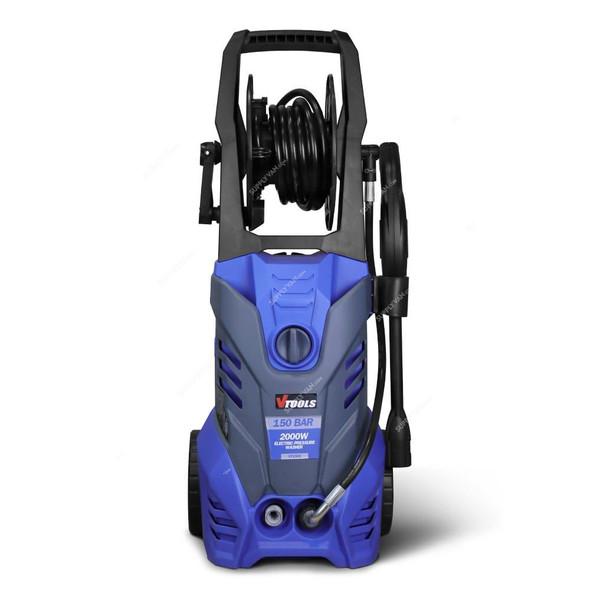 Vtools Electric Pressure Washer, VT1502, 2000W, 150 Bar