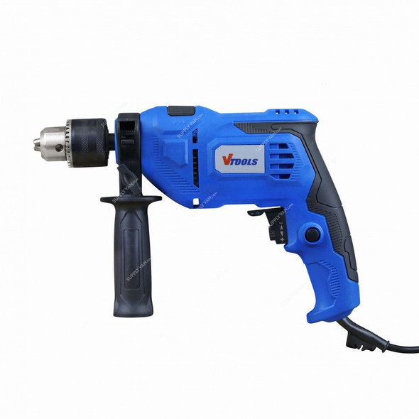 Vtools Impact Drill, VT1106, 500W, 13MM Chuck Capacity