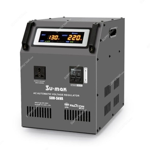 Su-Mak AC Automatic Voltage Regulator, SUH-5kVA, 1 Phase, 5 kVA