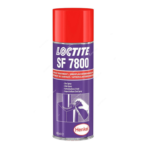 Loctite Zinc Spray, 7800, 400ML, Gray