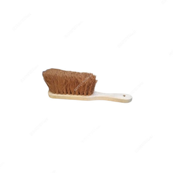 Wooden Hand Brush, Brown, 12 Pcs/Pack