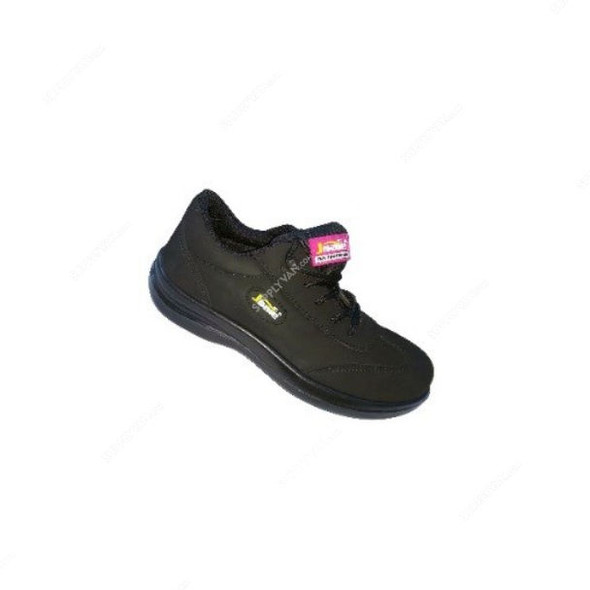 Jsafe Ladies Safety Shoes, J-Lady, Leather, Size38, Black