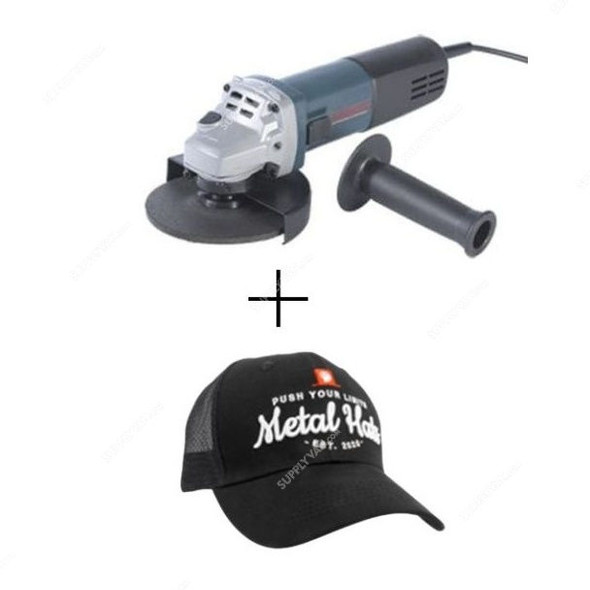 Euroboor Angle Grinder With Free Euroboor Cap, AGR-2200-180, 2200W, 180MM Disc Dia, 2 Pcs/Set