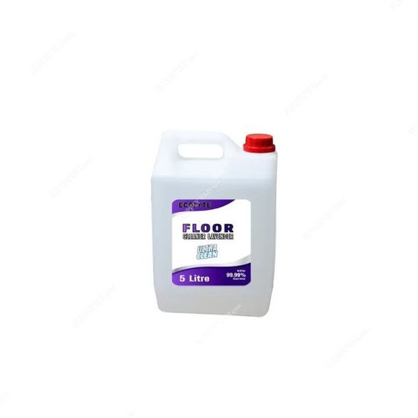 Ecolyte Plus Floor Cleaner, Lavender, 5 Ltrs