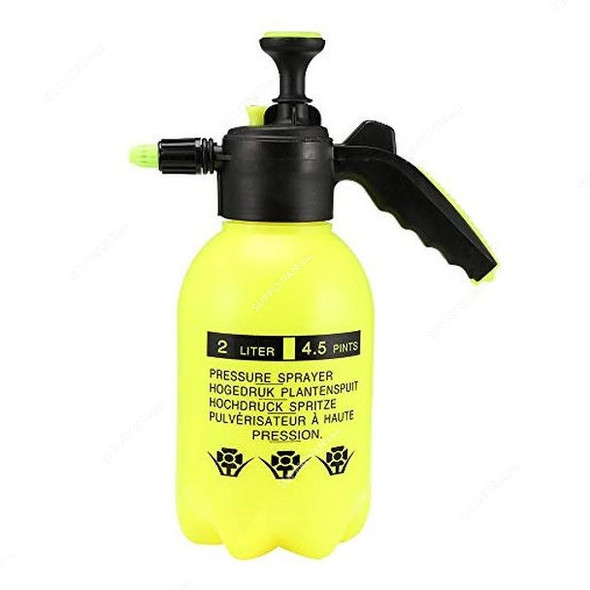 Ecolyte Plus Air Pressure Water Sprayer Kettle, Polypropylene, 2 Ltrs, Fluorescent Yellow