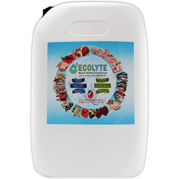 Ecolyte Plus 100% Natural Meat and Seafood Disinfectant, 20 Ltrs