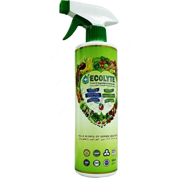 Ecolyte Plus 100% Natural Fruits and Vegetables Disinfectant, 500ML