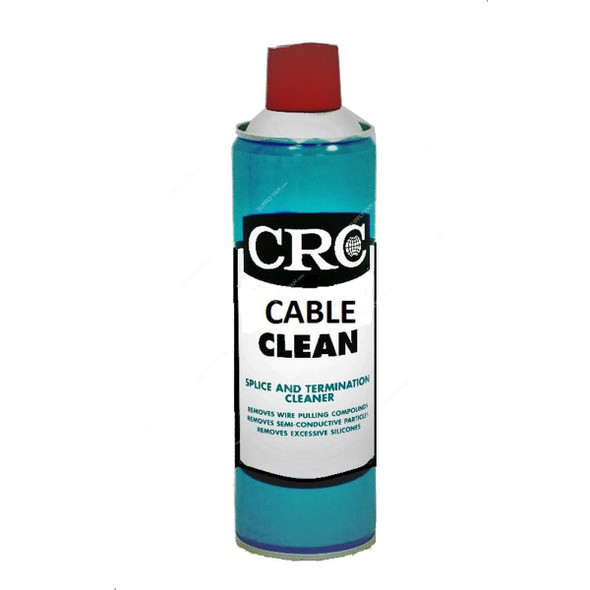 CRC Splice and Termination Cleaner, 30339, Cable Clean, 400ML, 12 Pcs/Carton