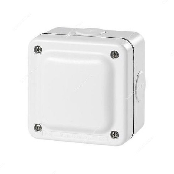 Mk Electrical Junction Box, K56506WHI, Masterseal Plus, Polycarbonate, IP66, 4 Way, 30A, White