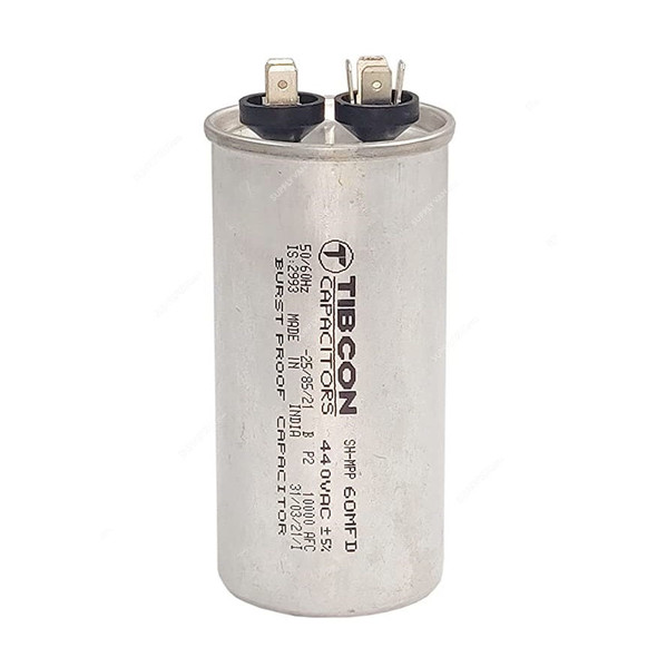 Tibcon Capacitor, Aluminium Alloy, 440V, 60 MFD