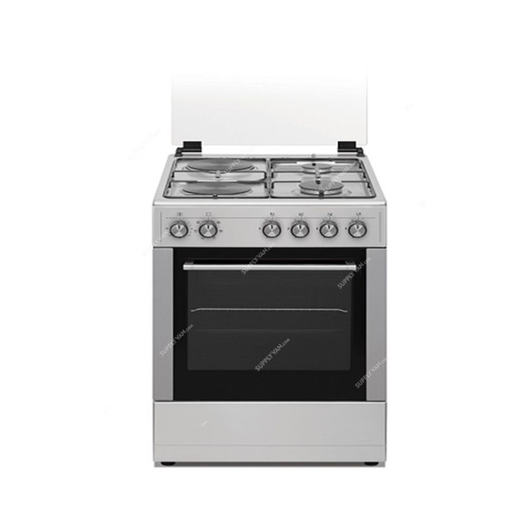 Venus Freestanding Gas Cooker With Electric Oven And Grill, VC5522ESD, 2 Burner, 55CM Width x 50CM Depth, Silver