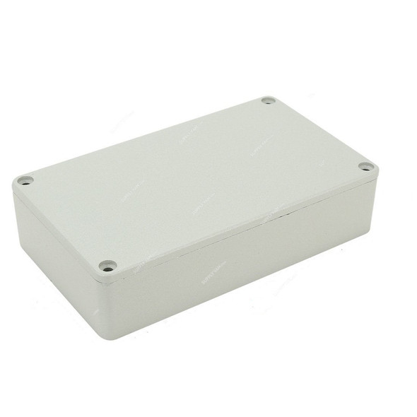 Precision Electrical PVC Box With Lid, Rectangular, 3 x 6 Inch, White