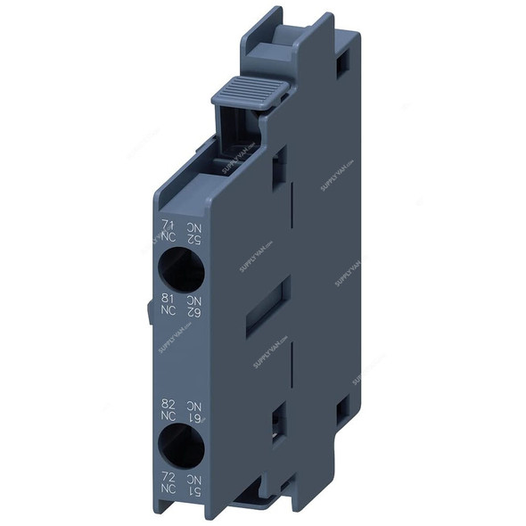 Siemens First Lateral Auxiliary Switch For 3RT1 Contactor, 3RH1921-1EA02, 500V, IP20, 2NC