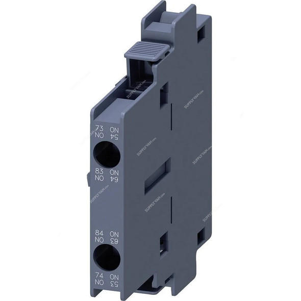 Siemens First Lateral Auxiliary Switch For 3RT1 Contactor, 3RH1921-1EA20, 500V, IP20, 2NO